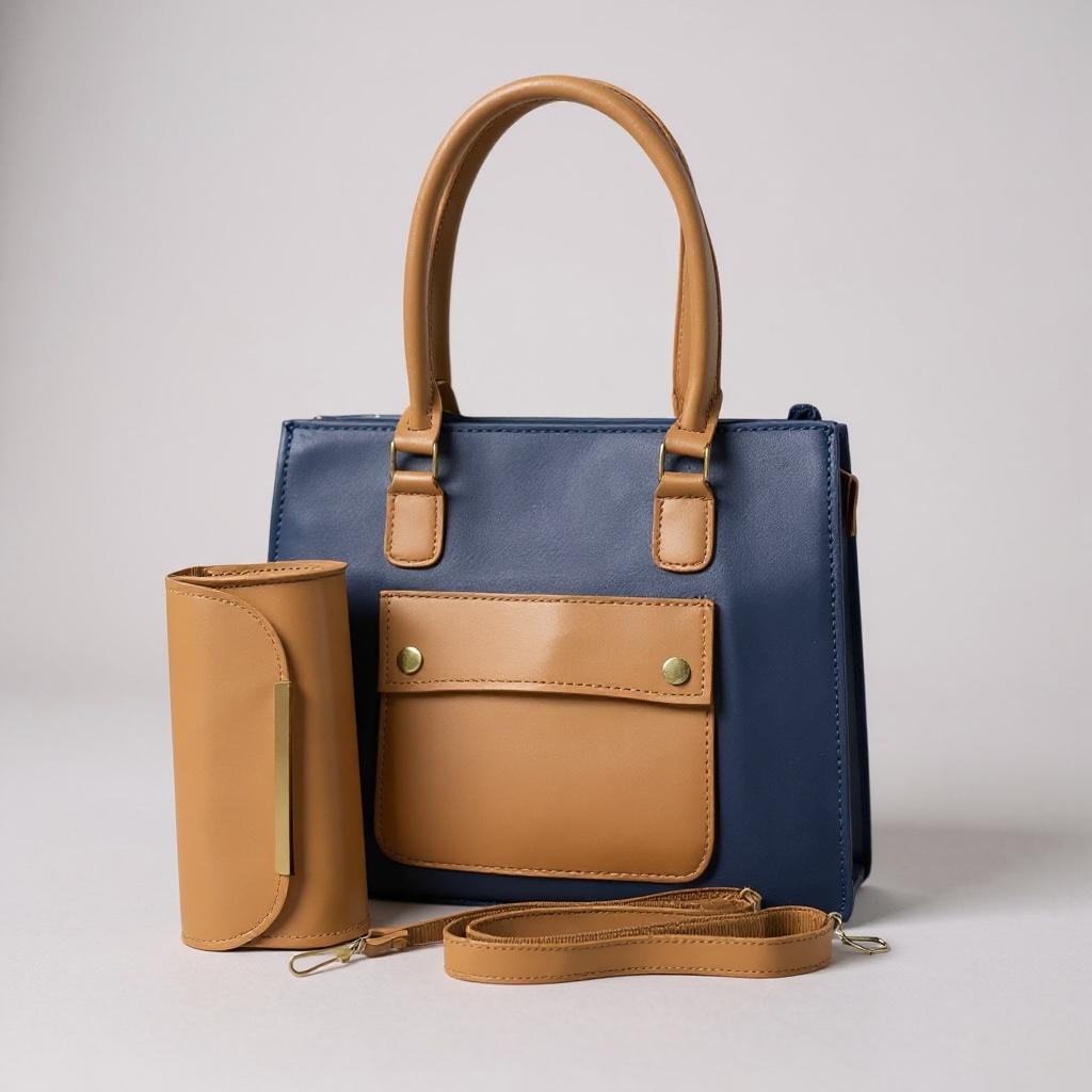 TOTE BAG WITH SMALL CLUTCH