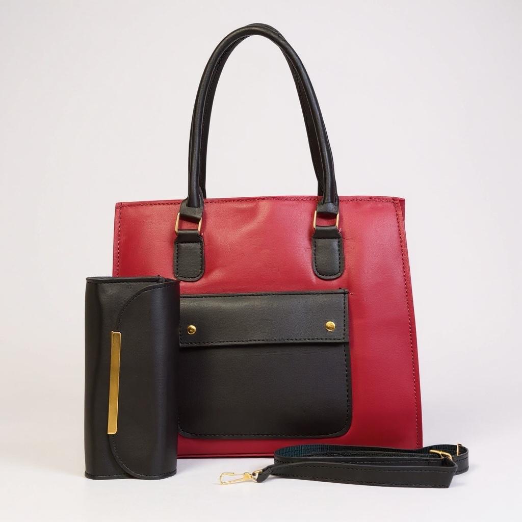 TOTE BAG WITH SMALL CLUTCH
