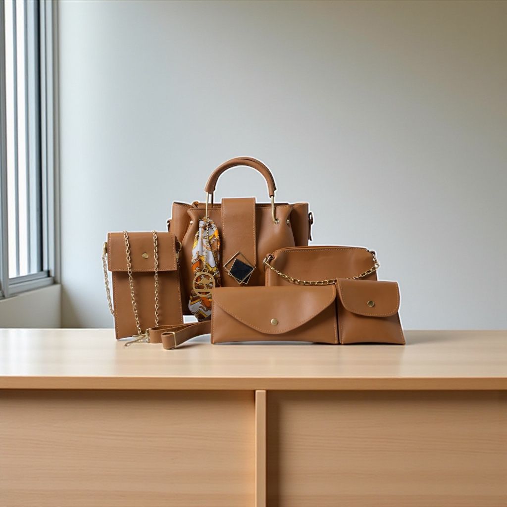 NEW 5 PIECE BAG