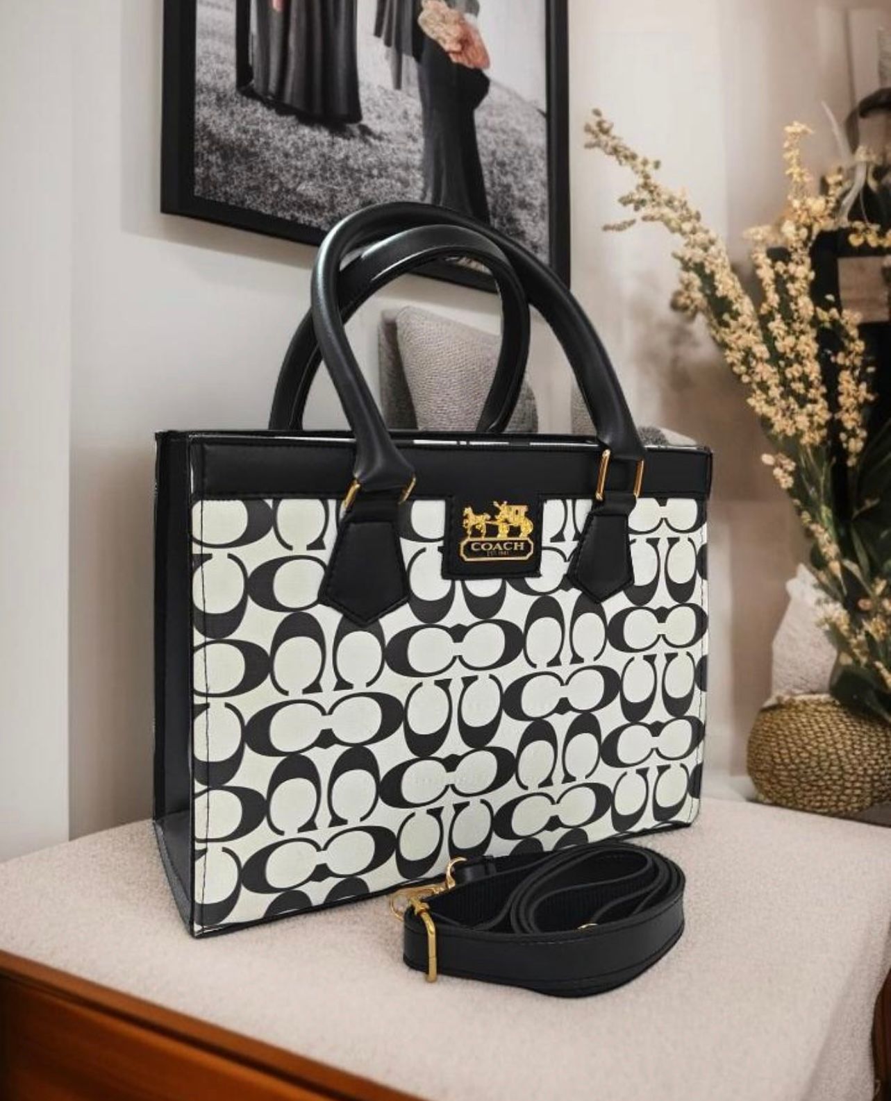 Coach-Inspired Tote Bag