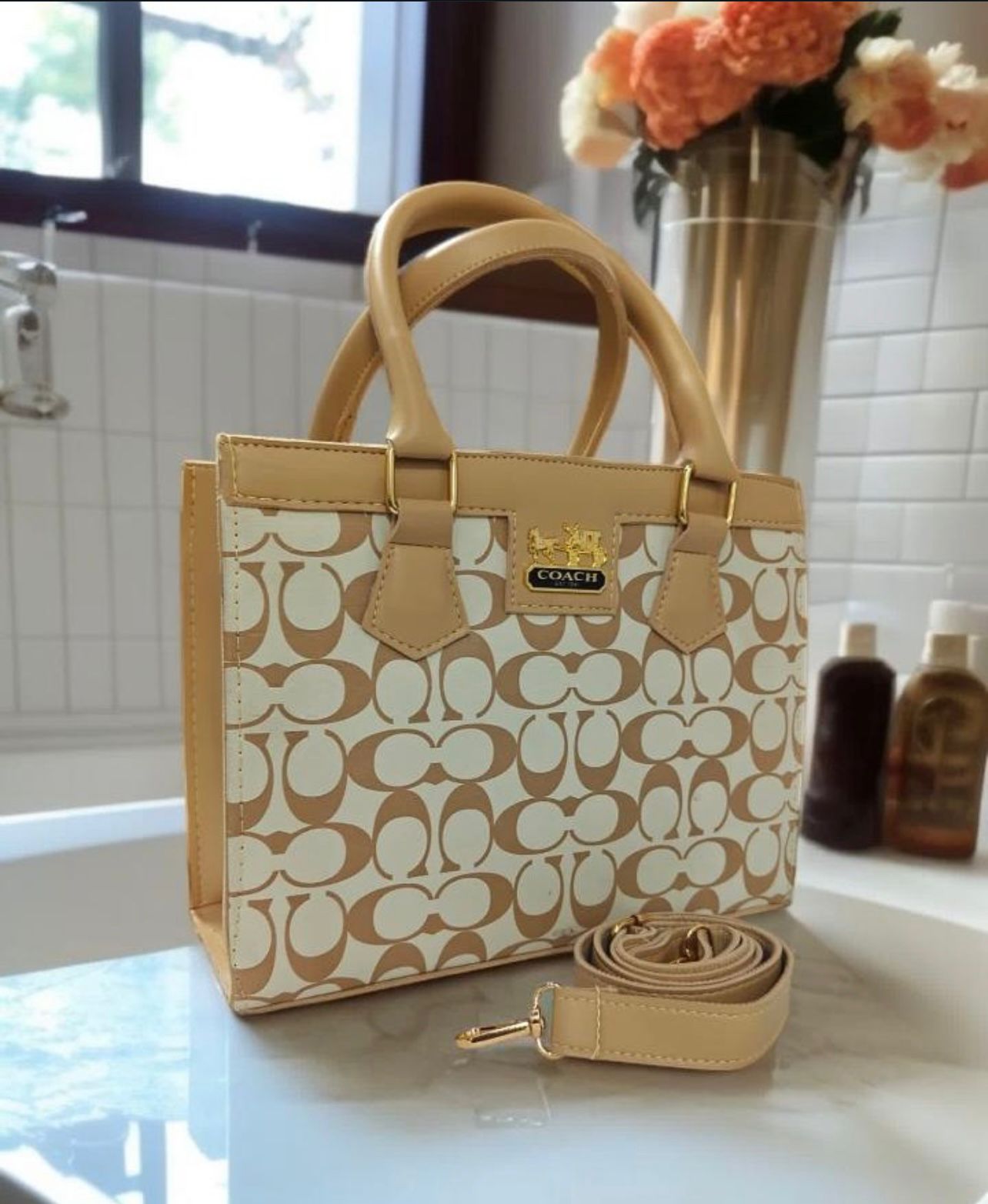 Coach-Inspired Tote Bag