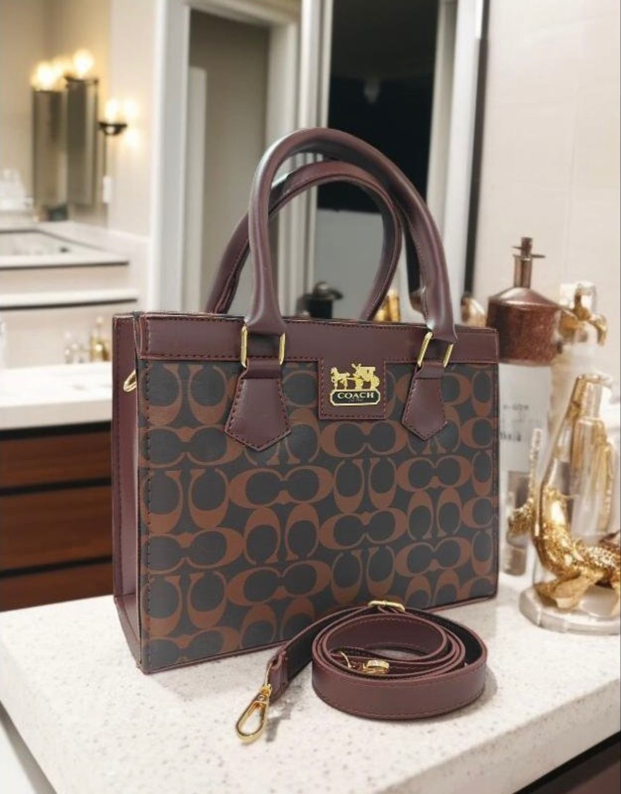Coach-Inspired Tote Bag